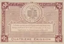 Francia 0.5 Franc - Honfleur and Caen Chamber of Commerce - 1920- Serial B