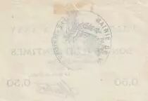 Francia 0.50 cents - City of Wassy - January 1916