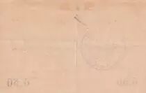 Francia 0.50 cents - City of Wassy - October 1915