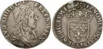 Francia 1/12 ecu Louis XIV juvenile bust- 1659 A Paris - Silver
