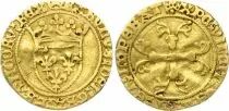 Francia 1/2 Ecu d\'Or � la couronne, Charles VII (1422-1461)