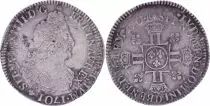 Francia 1/2 Ecu Louis XIV with double crowned L in cruciform - 1704 D - Lyon