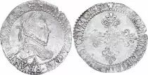 Francia 1/2 Franc, Henri III  Col Frais� - 1586 A Paris - Silver - VF