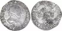 Francia 1/2 Franc, Henri III  Col Frais� - 1587 A Paris - Silver - F to VF