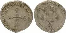 Francia 1/2 Franc, Henri III  Col Plat - 1579 H La Rochelle - Silver - VF