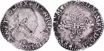 Francia 1/2 Franc  Henri III Col Frais� - Argent - 1578 A
