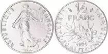 Francia 1/2 Franc Sower 1988