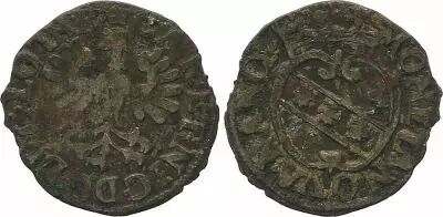 Francia 1/2 Gros de Nancy, Duch� de Lorraine - Charles IV et Nicole (1624-1625)