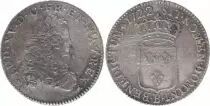 Francia 1/3 Ecu Louis XV - Arms 1723 B Rouen