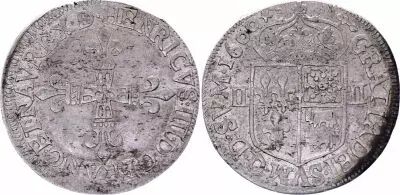 Francia 1/4 Ecu du B�arn Henri IV - Silver - 1600 Morlaas
