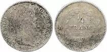 Francia 1/4 Franc Louis Philippe I - 1835 A Paris - Silver
