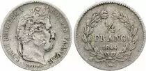 Francia 1/4 Franc Louis Philippe I - 1844W A Paris - Silver