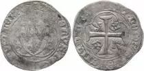 Francia 1 Blanc &agrave; la Couronne, Charles VII - ND (1422-1461) - Chinon