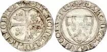 Francia 1 Blanc Gu&eacute;nar, Charles VI - ND (1380-1422) - various dates and mintmark