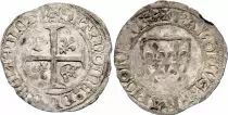 Francia 1 Blanc Gu&eacute;nar, Charles VI - ND (1380-1422) - various dates and mintmark