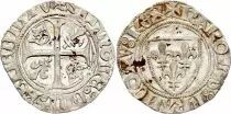 Francia 1 Blanc Gu&eacute;nar, Charles VI - ND (1380-1422) - various dates and mintmark