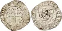 Francia 1 Blanc Gu&eacute;nar, Charles VI - ND (1380-1422) - various dates and mintmark
