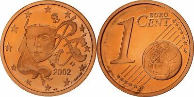 Francia 1 cent 2003 ? Proof (BE) ? From Official Set