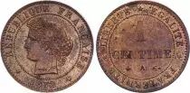 Francia 1 Centime Ceres - 1872 A Paris - anchor