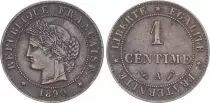 Francia 1 Centime Ceres - 1890 A Paris