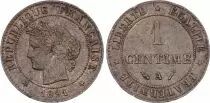 Francia 1 Centime Ceres - 1891 A Paris