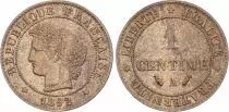 Francia 1 Centime Ceres - 1892 A Paris
