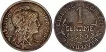 Francia 1 Centime Daniel-Dupuis - 1899
