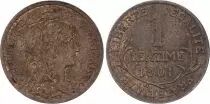 Francia 1 Centime Daniel-Dupuis - 1899