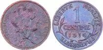 Francia 1 Centime Dupuis - 1916