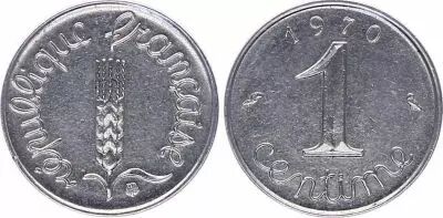 Francia 1 Centime Epi - 1970