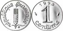 Francia 1 Centime Epi - 1993  - Proof