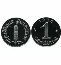 Francia 1 Centime Epi - 1995 Proof