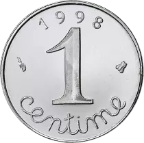 Francia 1 centime Epi - 1998 - Proof