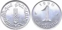 Francia 1 Centime Grain sprig - 1990 FDC
