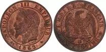 Francia 1 Centime Napoleon III - Laureate Head -1862 BB - 5 th ex