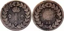 Francia 1 Decime Louis XVIII - Strasbourg Blockade - 1815 BB