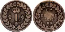 Francia 1 Decime Louis XVIII - Strasbourg Blockade - 1815 BB