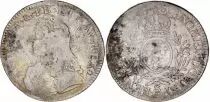 Francia 1 Ecu Louis XV crowned round arms of France with sprays - S Reims