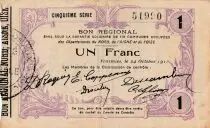 Francia 1 F Fourmies - Fifth serial - 24/10/1915