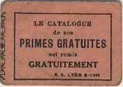 Francia 1 F Lyon Ticket de remise.Les Docks Lyonnais