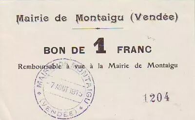 Francia 1 F Montaigu