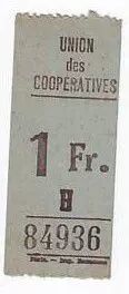 Francia 1 F Paris Union des coop�ratives