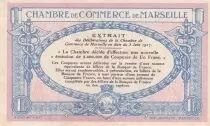 Francia 1 Franc  - Chamber of Commerce  - Marseille - 05-06-1917 - Serial N