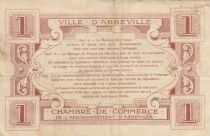 Francia 1 Franc - Chamber of Commerce - Abbeville - ND (1914-1925)