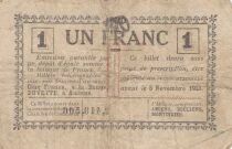 Francia 1 Franc - Chamber of Commerce - Amiens - 1920