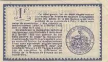 Francia 1 Franc - Chamber of Commerce - Foix - 02-02-1915 - Serial 327