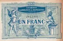 Francia 1 Franc - Chambre de Commerce - Bergerac - 12-07-1920 - 284.160