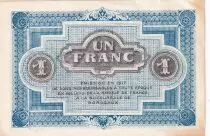 Francia 1 Franc - Chambre de Commerce - Bordeaux - 1917 - S&eacute;rie 1