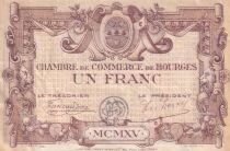 Francia 1 Franc - Chambre de Commerce - Bourges - 1915 - S&eacute;rie B - 30577