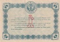 Francia 1 Franc - Chambre de Commerce - &Eacute;vreux - 11-01-1917